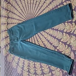 Vintage Teal Jordache Taper Leg Jeans